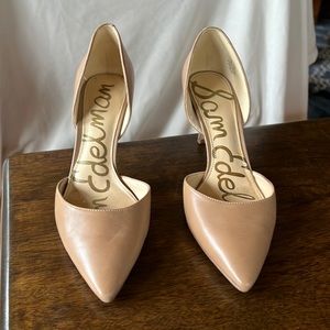 Sam Edelman shoes 3” heels, size 7 minimal wear, tan leather $20.00